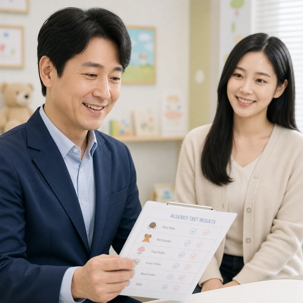 소아 알레르기 검사의 결과 해석 방법은?
